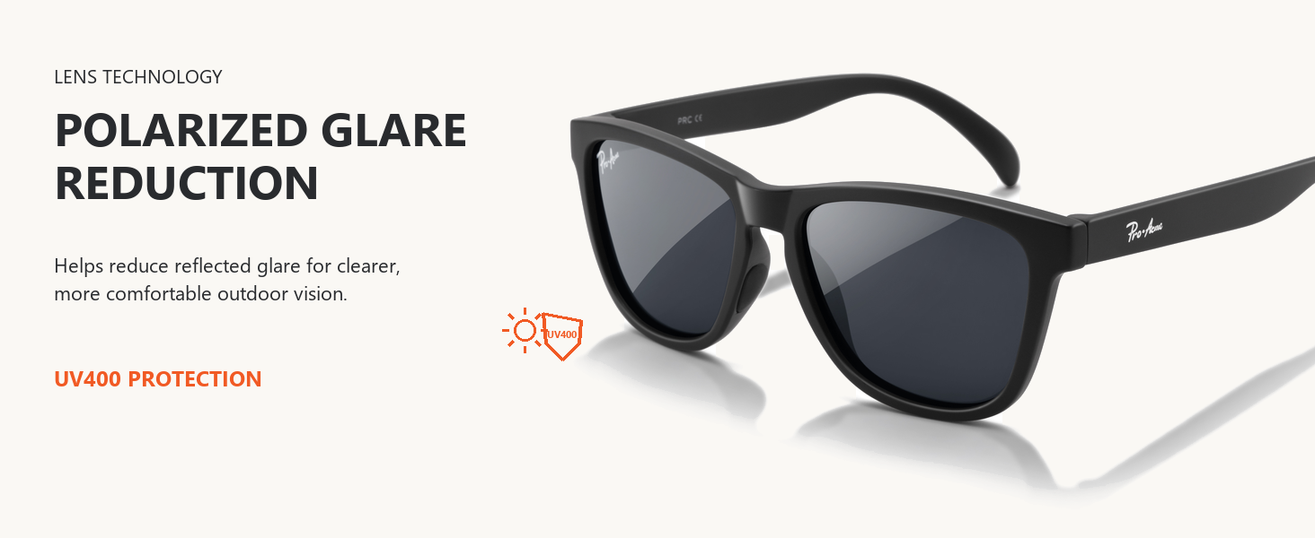 Pro Acme Polarized Golf Sunglasses and Hiking Sunglasses for Men Women