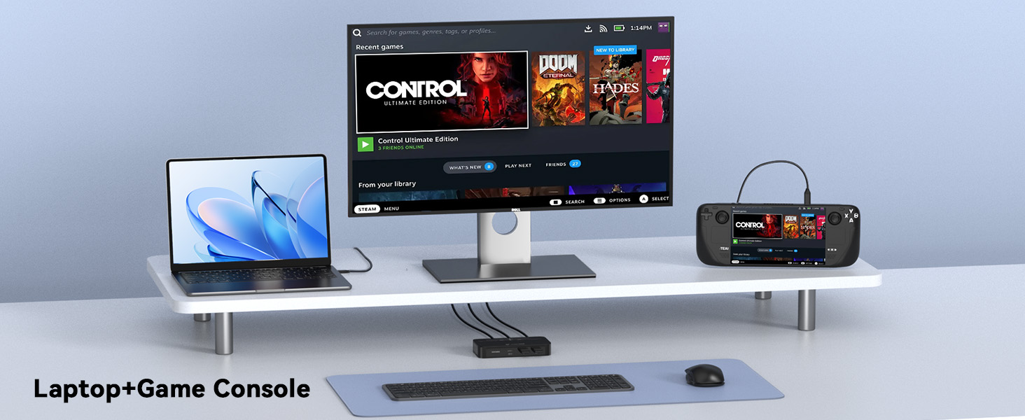 USB C KVM Switch