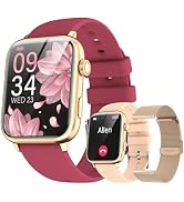 cyanyu Smart Watch for Women Men Gold | Multiple watch bands