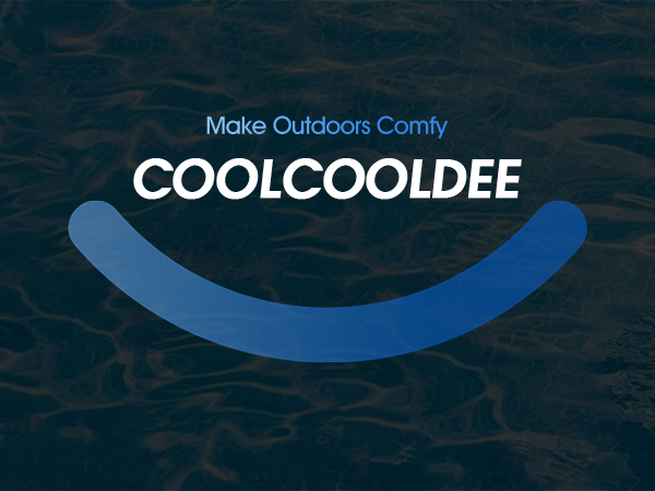 COOLCOOLDEE Inflatable Pool Float Lounge with Canopy