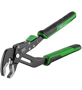 SK 8-Inch Quick Adjust Groove Joint Pliers, Water Pump Pliers, Premium CR-V Construction, SureGri...