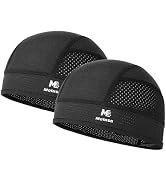 MELASA Cooling Skull Caps Helmet Liner, Lightweight Mesh Under Helmet Cycling Motorcycle Hard Hat...