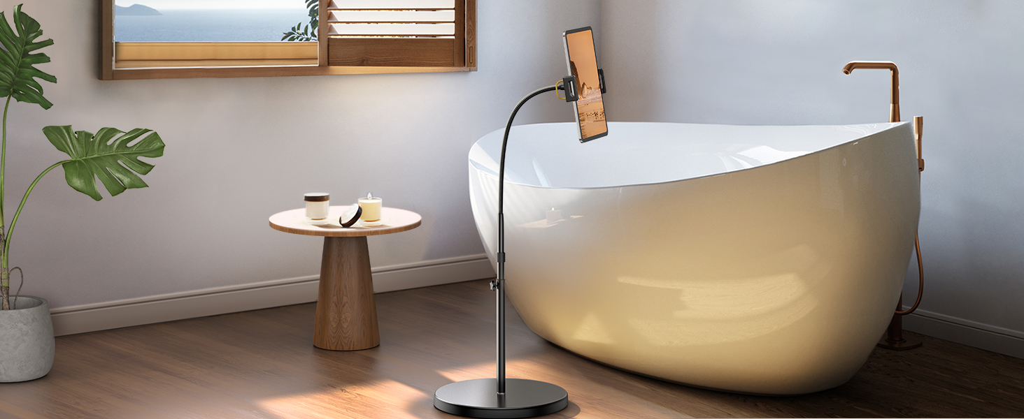 floor tablet stand holder