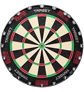 Target Darts TOR Dartboard, Steel Tip Dart Board | WDF Approved Competition Standard Dartboards &...