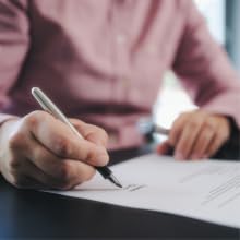 Legal and Insurance Signing
