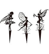 Decorative Garden Stakes, Fairy Garden Statues for Home and Garden