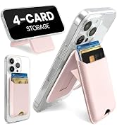 Shorogyt Compatible with Magsafe Wallet with Stand - Magnetic Wallets for iPhone 17/16/15/14/13/1...