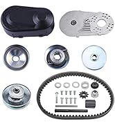 FGJQEFG Torque Converter for 1 Inch Go Kart Clutch Set Replaces CVT Comet 219554A 203814A TAV2 30...