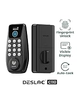 DESLOC C110 Fingerprint Door Lock with Display