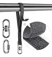 Dolibest Heavy Bag Strap Hanger, Heavy Bag Swivel with Carabiner for Home Gym Training Workout Fi...