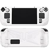PlayVital Armor Series Ergonomic Case for Steam Deck LCD, Soft Cover Protective Silicone Protecto...