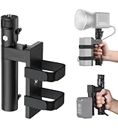 ULANZI AL06 Handle Grip for Video Light and Power Bank, Universal Handle Power Bank Clamp Holder ...