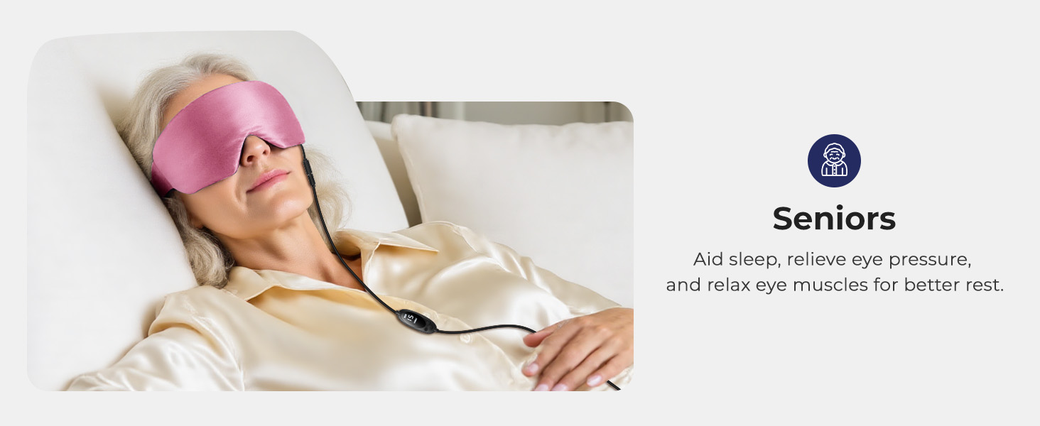 grandmother, gift, older, mon, travel, car, camping, electric eye mask