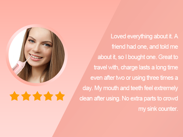 water dental flosser