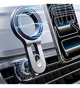 LISEN Upgraded for MagSafe Car Mount, Magnetic Phone Holder for Car Vent Phone Mount, Air Vent Ca...