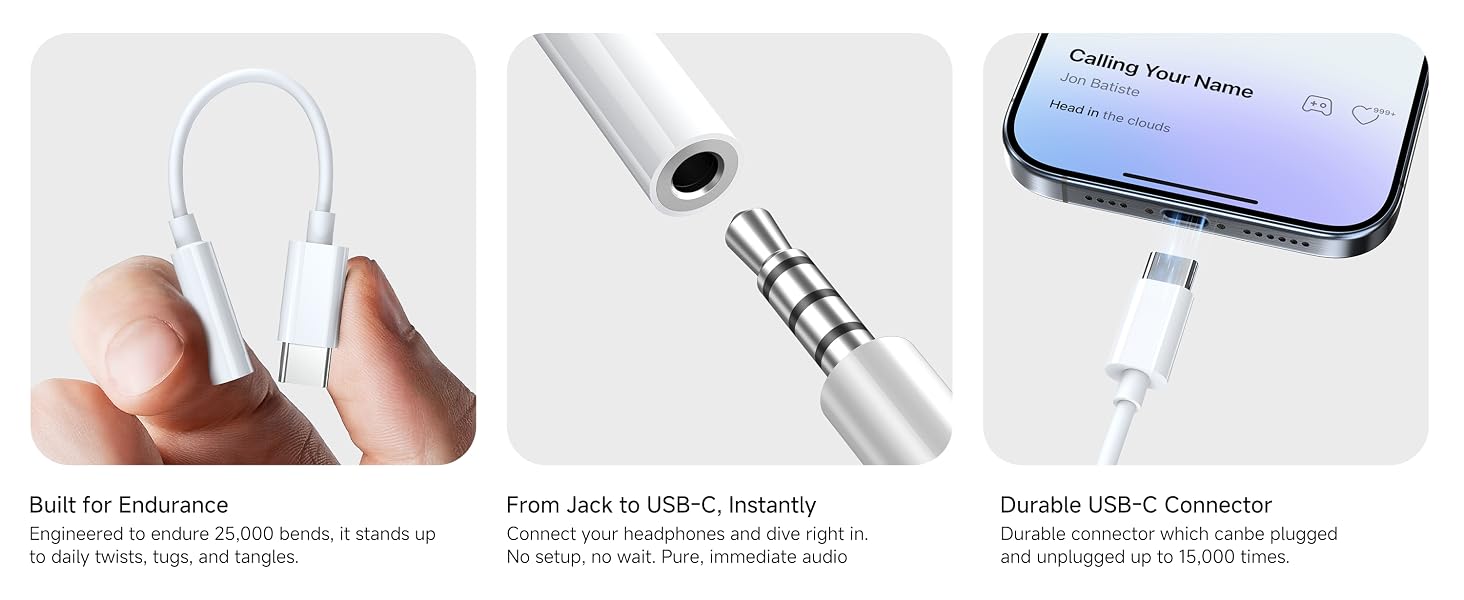 usb c to audio jack adapter