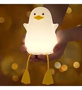 Anywin Duck Night Light,Benson Duck lamp,Cute Duck Night Light for Kids with Warm Color & Dimming...