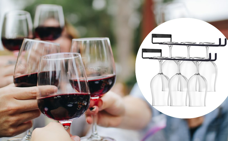 wine glass rack