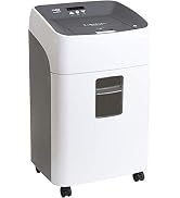 Dahle ShredMATIC SM 300 Auto-Feed Paper Shredder, 300 Sheet Locking bin, Oil-Free, Jam Protection...
