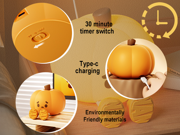 Pumpkin LED Night Light-14