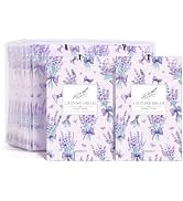 MYARO 20 Packs Fresh Lavender Sachets, Air Freshener for Drawer and Closet, Long-Lasting Sachets ...