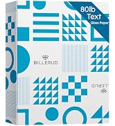 8.5x11 Gloss Digital Paper, Perfect for Color Laser Printing, Design Proposals, Flyers, Brochure,...