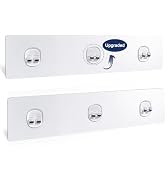 ORD OF SP Shower Caddy Adhesive Replacement, 2 Pack Strong Shower Caddy Adhesive, Transparent Adh...