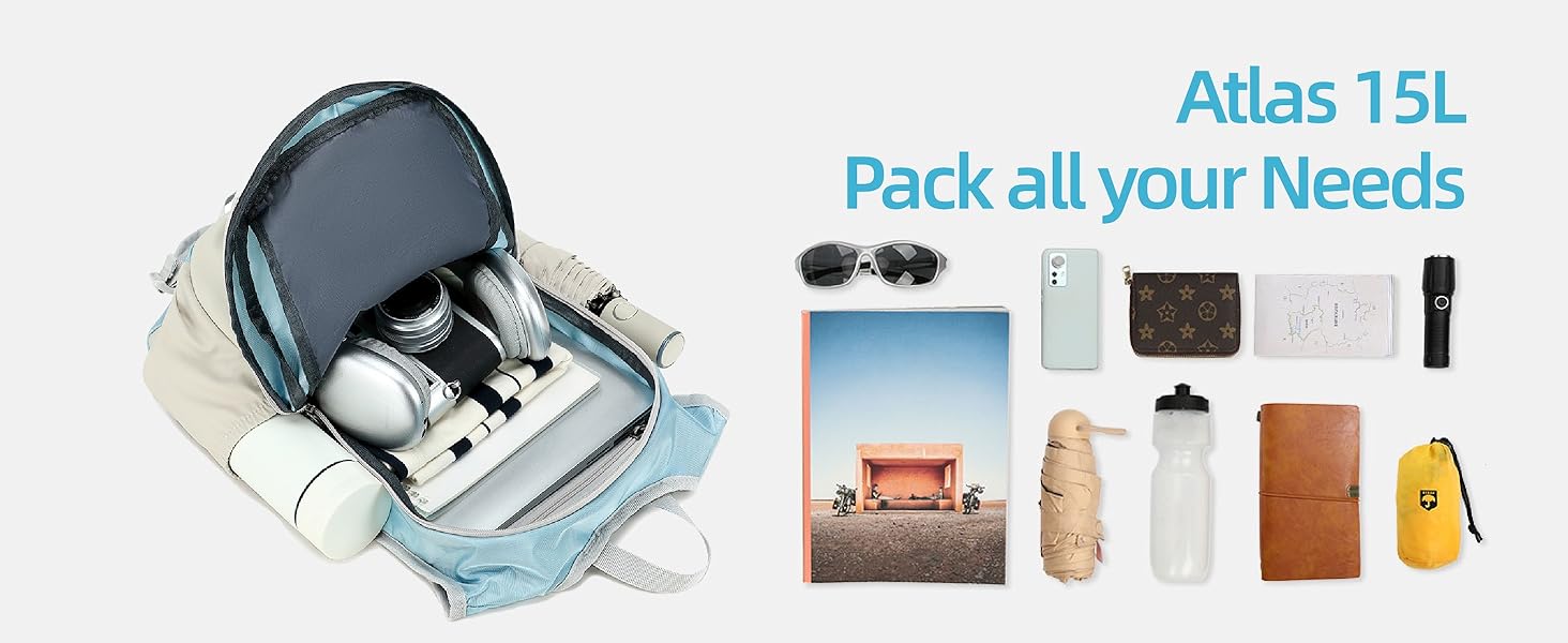 small hiking backpack