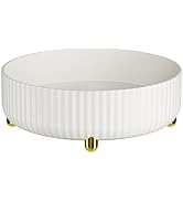 360° Rotating Storage Tray, 11.02 inches in Diameter, Cosmetics and Perfume Organizer, Desktop St...