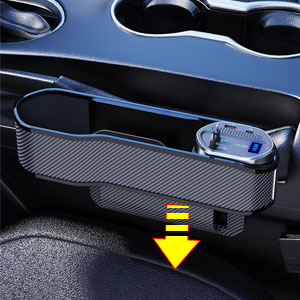 Car Seat Gap Filler Organizer Multifunctional car storage bag 2 extend
