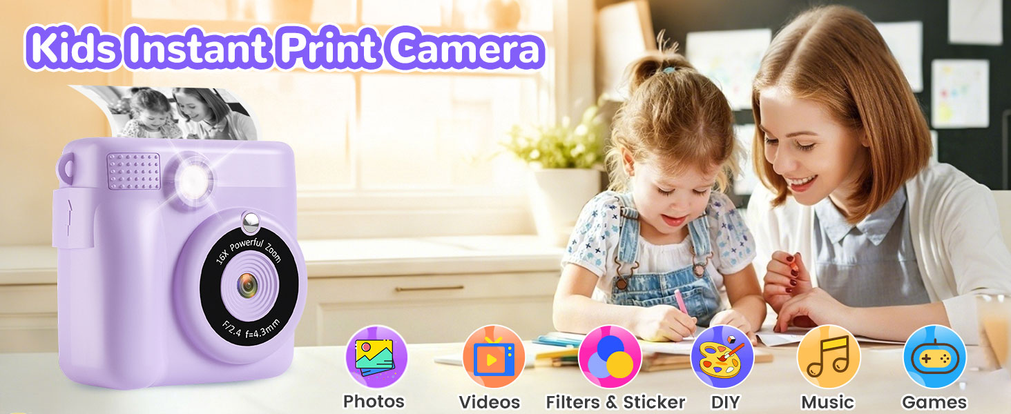 kids instant camera