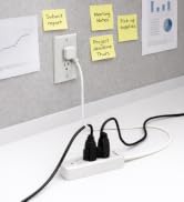 9ft extension cord white