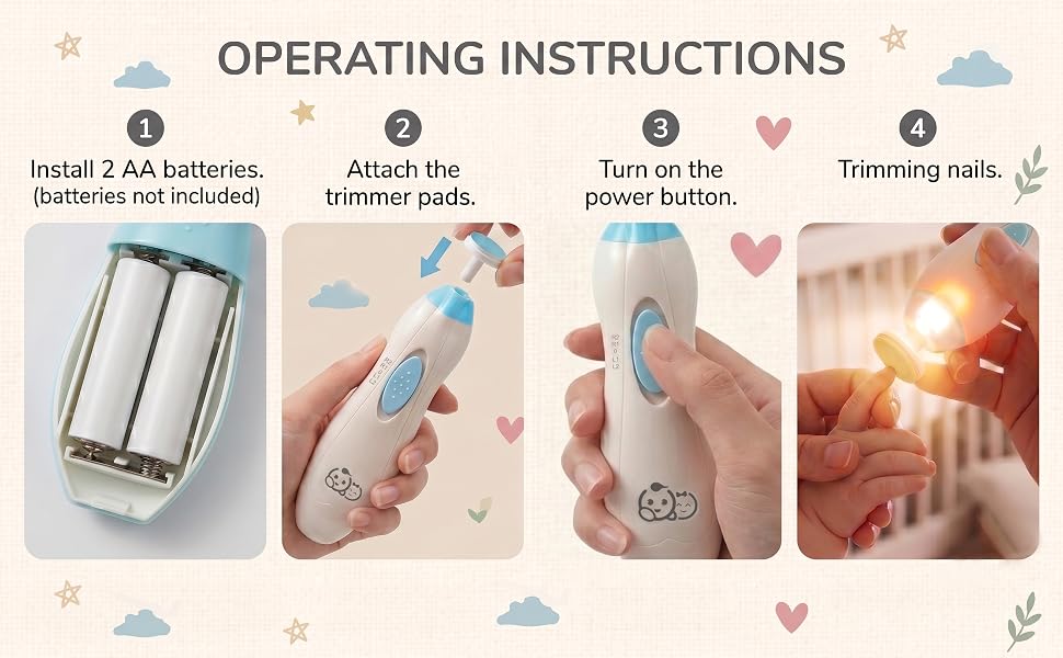 Baby nail trimmer royal angels