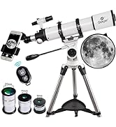 Gskyer Telescope 600x90mm AZ Astronomical Refractor Telescope for Adults Astronomy, German Techno...