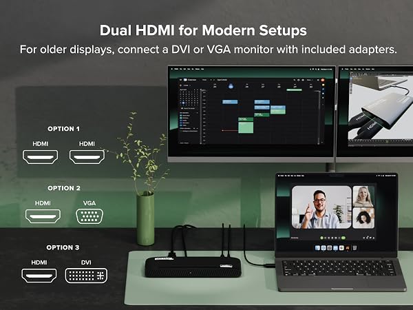 dual hdmi monitor setup