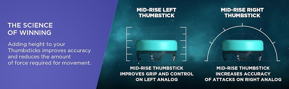 improve your accuracy with control freek Lotus thumbstick extenders and grip covers controller freak