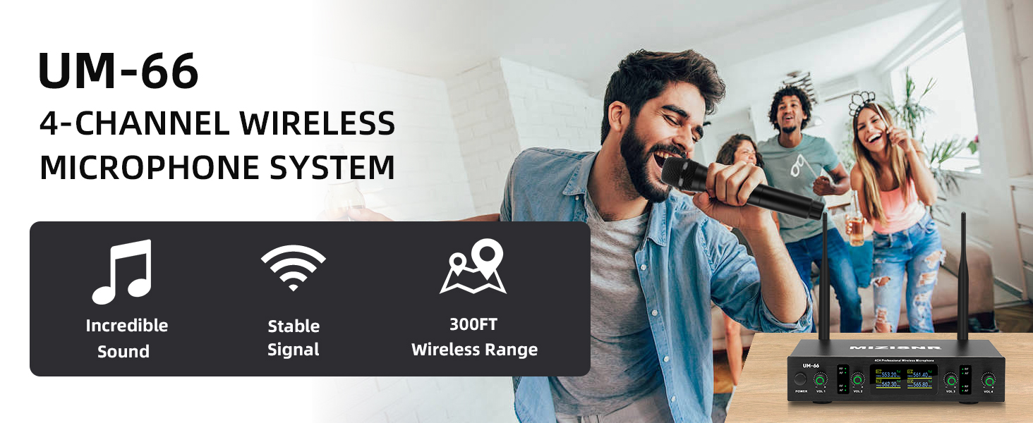 dual channel wireless microphone system