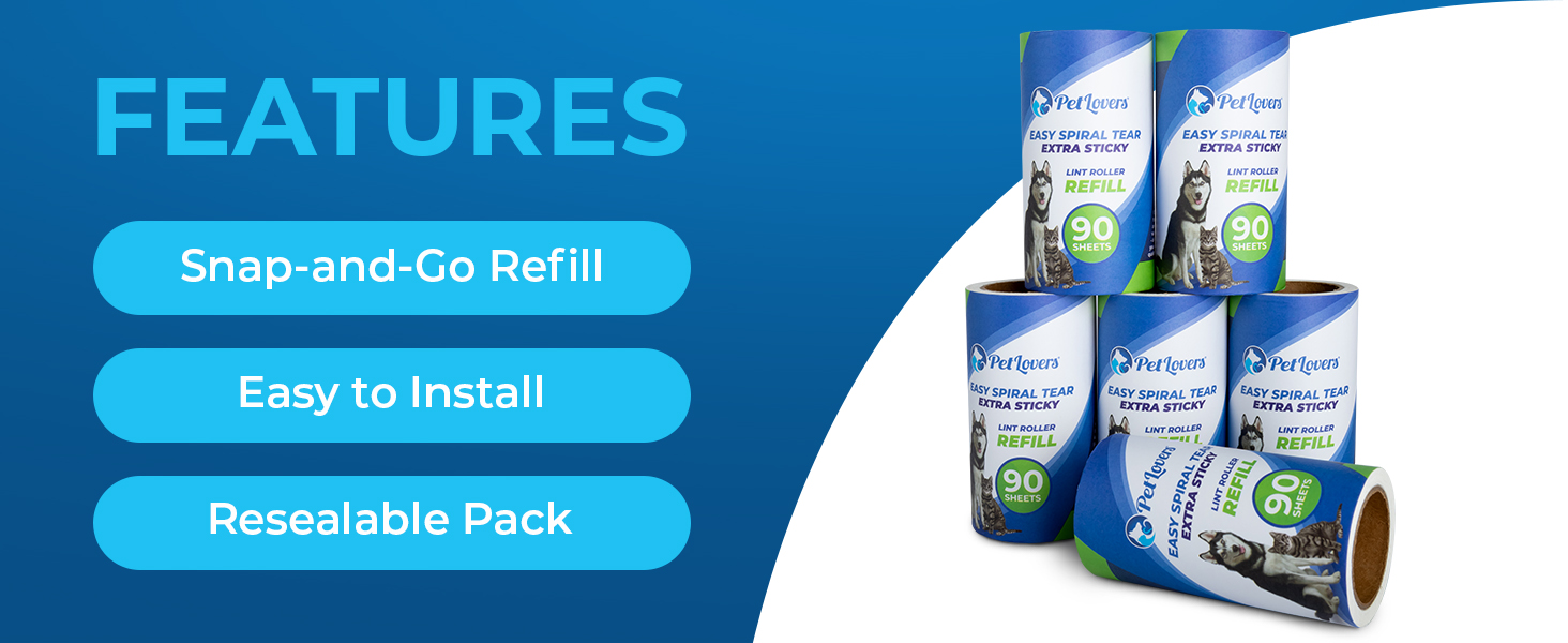 Lint Roller Refills