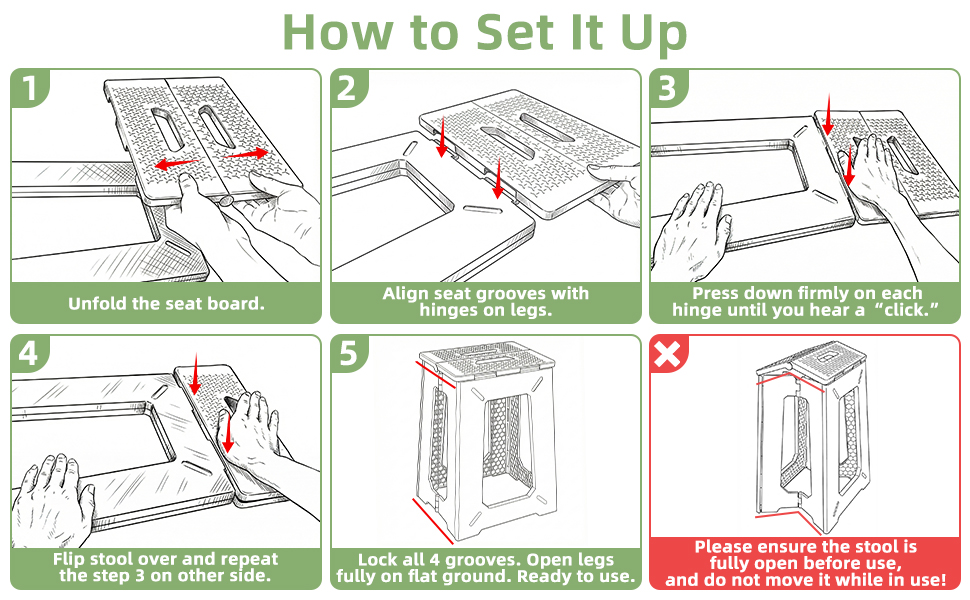 foldable stool