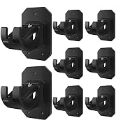 adhesive curtain rod holder