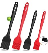Walfos Silicone Basting Pastry Brush, Heat Resistant Pastry Brush Set, Perfect for BBQ Grill Baki...