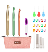 crochet kit big crochet hooks crochet hooks for crocheting yarn 25mm crochet hooks