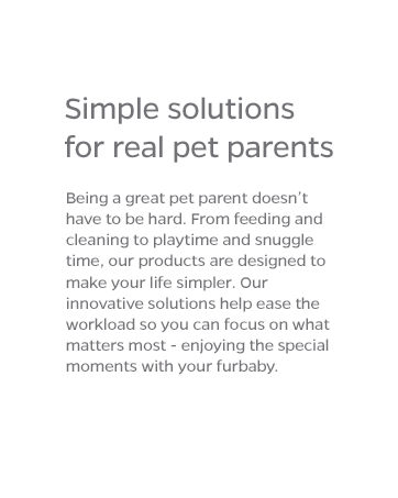 simple solutions for real pet parents