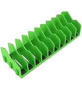 HURRICANE Plier Organizer Rack, 10-Slot Pliers Rack with Non-Slip Rubber Base, Tool Organizer, To...