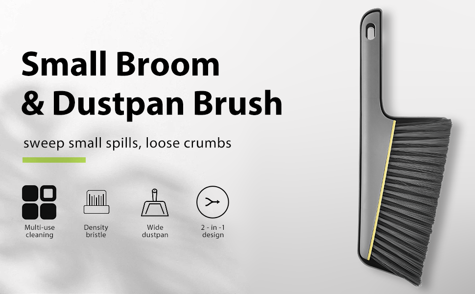 small broom and dustpan set