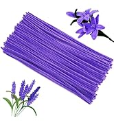 ZXIIXZ Pipe Cleaners, 100Pcs Pipe Cleaners Supplies for Flower Making DIY Craft, Chenille Stems A...