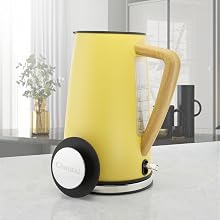 Oslo Cordless Electric Kettle, 1.8 quart, Matte Butter Yellow