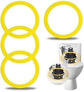 4Pcs Canister Flush Valve Seal for Kohler, Toilet Tank Parts GP1059291 Flush Valve Seal, Silicone...