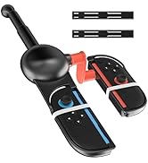 RHOTALL Fishing Rod for Nintendo Switch/OLED/Switch 2,Fishing Games Handle Grip Controller Access...