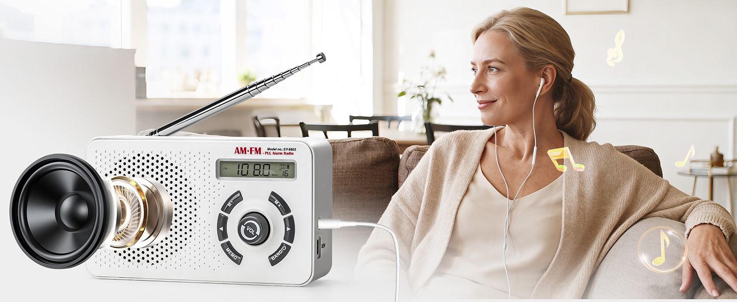 battery powered radio